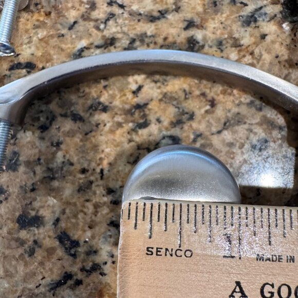 Satin Nickel Cabinet Knobs & Handles Set 11 Knobs & 3 Handles - Picture 9 of 13